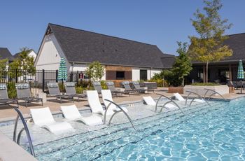 Resort-style heated swimming pool